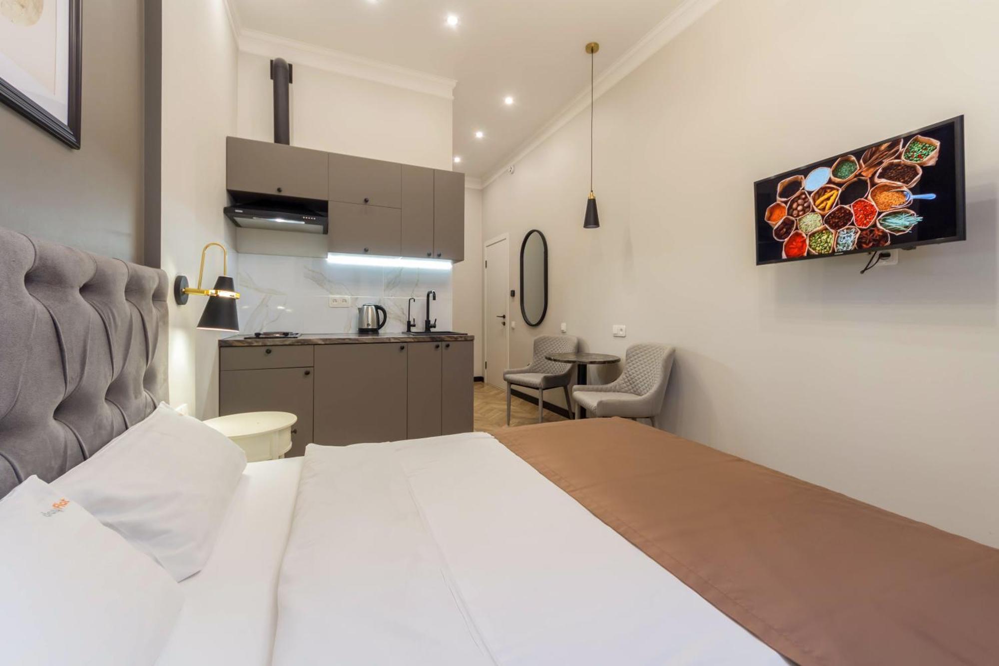 קייב Apartments On Antonovycha מראה חיצוני תמונה